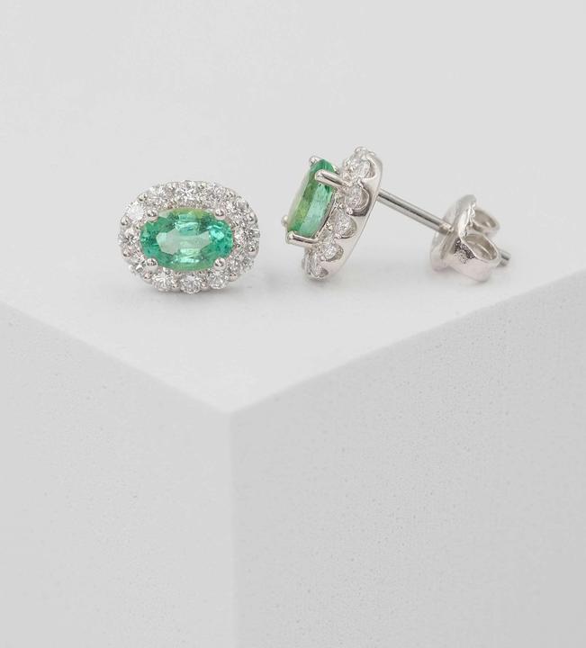 Produktbild Muau Ohrringe (750, 14 Karat Platin)