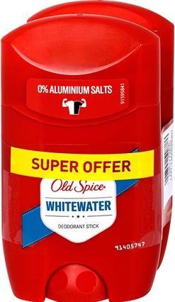 Image du produit Old Spice WhiteWater Duo Déodorant stick pour hommes 2 x 50 ml (Stick, 100 ml)