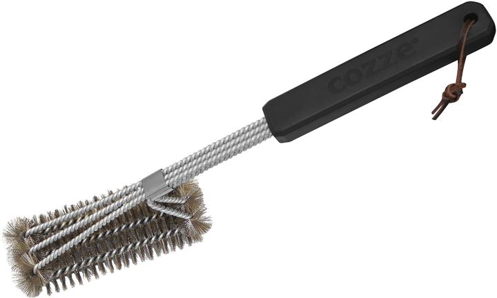 Cozze Grillbürste Stahl mit Kunststofgriff (40 cm)