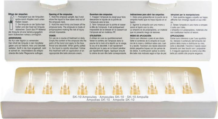 Image du produit être belle - Ampoules SK-10 (Ampoule visage)
