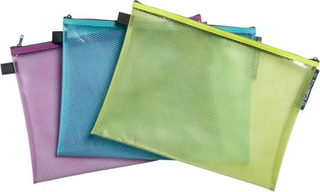 Immagine prodotto Exacompta Transparente Tasche/Etui mit Reissverschluss, flexibles Recycling-PP, Kollektion Pop'N Co
