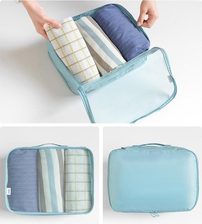 Image du produit Noya Koffer Organizer Reisegepäck Kompressions Kleidertaschen 8in1 Set