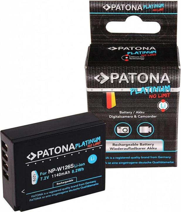 Produktbild Patona Platinum Akku Fuji NP-W126S (Akku)
