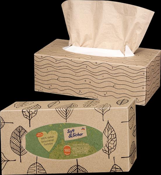 Image du produit dm Soft&Sicher Boîte de mouchoirs recyclés