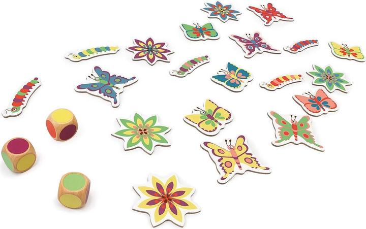 Actual product image Scratch Dice search game butterfly