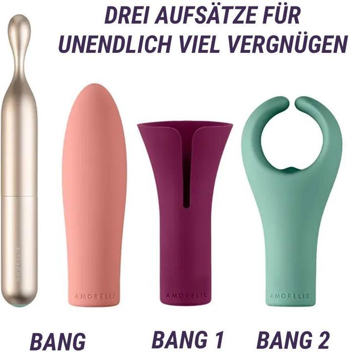 Image du produit Amorelie Bang - Vibromasseur externe - Gold/Peach