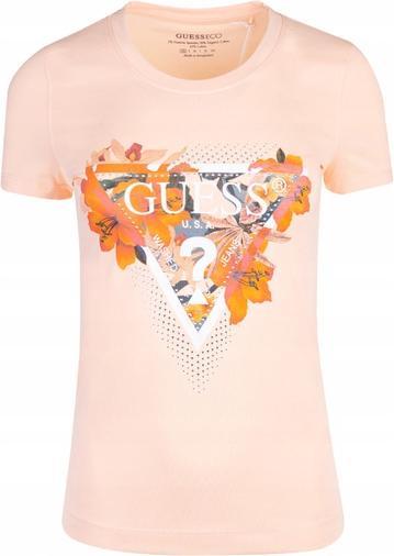 Guess Damen T-Shirt Tropical Triangle Tee (S)
