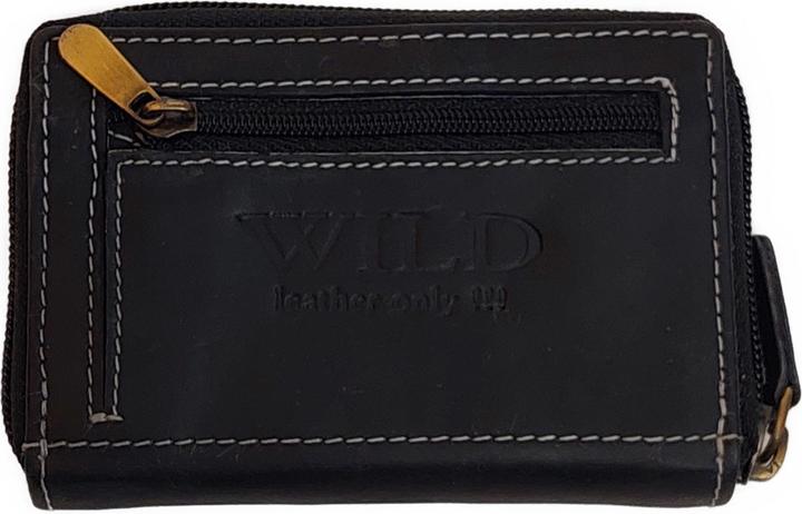 Image du produit A. WILD Porte-cartes Mini porte-monnaie en cuir No.4
