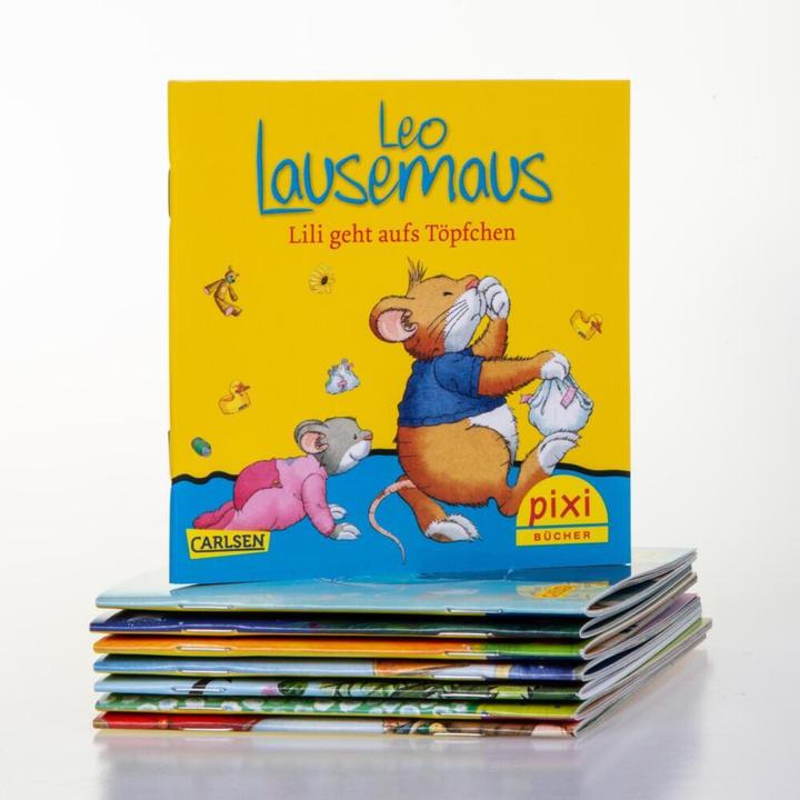 Image du produit Die beliebtesten Bilderbuch-Helden bei Pixi, 8 Hefte (Allemand, Laura u a Leintz, Michael End, 2018)