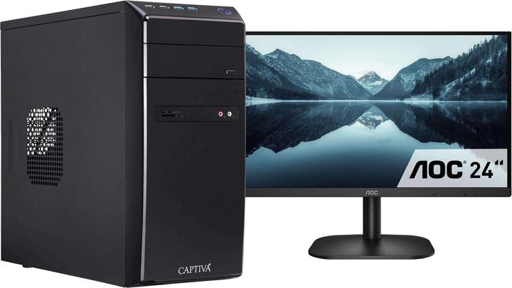 Actual product image Captiva Power Starter R83-079 TFT Bundle Ryzen 7 Radeon Graphics (AMD Ryzen 7 8700G, 32 GB, 1000 GB, Radeon 780M)