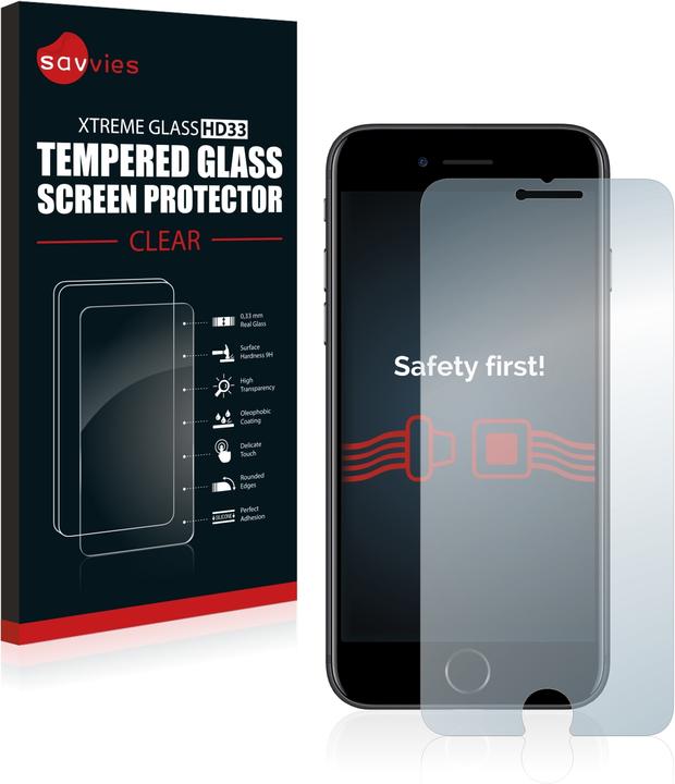 Image du produit Savvies Verre Trempé Protection Écran (1 pièce(s), Apple iPhone 7)