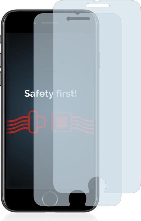 Produktbild Savvies Panzerglas Hartglas Displayschutz (2 Stück, Apple iPhone 7)