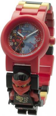 Produktbild ClicTime Lego Ninjago Armbanduhr Kai Mini-Figur (Analoguhr)