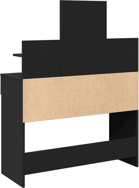 Actual product image VidaXL Dressing table with LED lighting (100 x 40 x 130 cm)