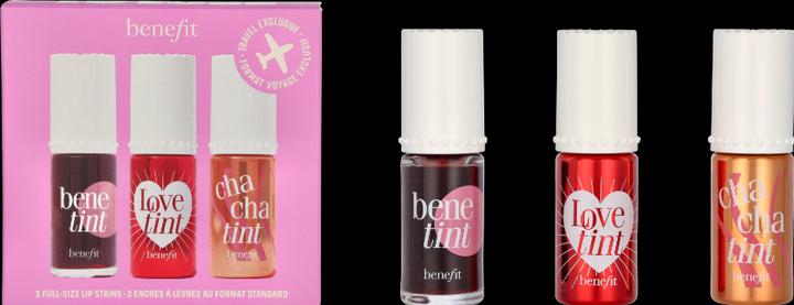 Produktbild BeneFit Cosmetics Lip Tints to Love (Gold, Rot, Violett)