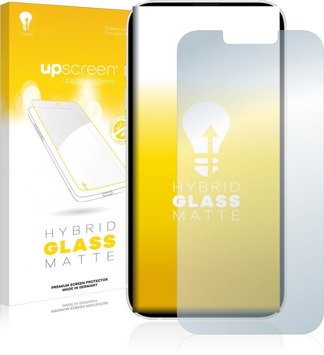 upscreen Reflection Shield Panzerglasfolie Matt (1 Stück, Apple iPhone 13)