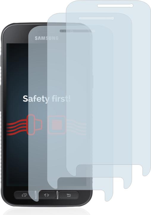 Produktbild Savvies Panzerglas Hartglas Displayschutz (3 Stück, Samsung Galaxy Xcover 4s)