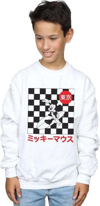 Actual product image Disney Boys Mickey Mouse Surfing Sweatshirt (128)