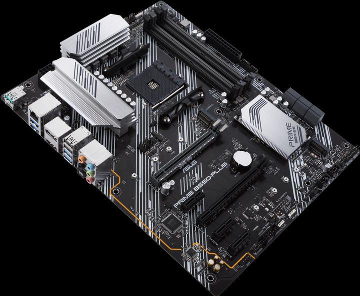 Actual product image ASUS PRIME B550-PLUS (AM4, AMD B550, ATX)