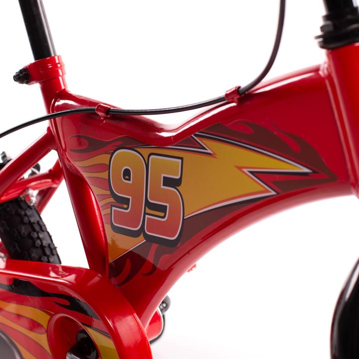 Actual product image ‎Huffy Huffy Cars 14 Inch Bike, Red (14")