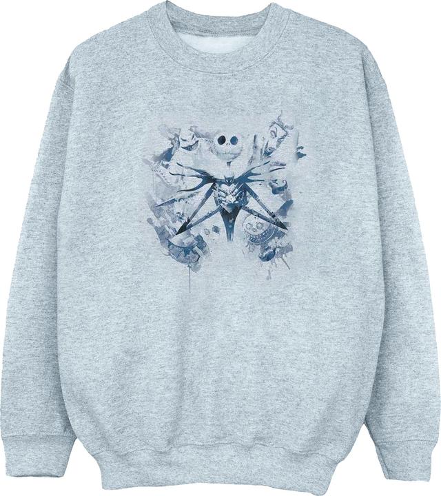 Disney Nightmare Before Christmas Paint Spray Carers Sweatshirt