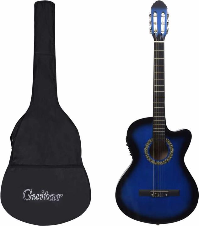 Immagine prodotto VidaXL Hatice (Set di chitarra classica, Plastica rigida, Legno di tiglio)