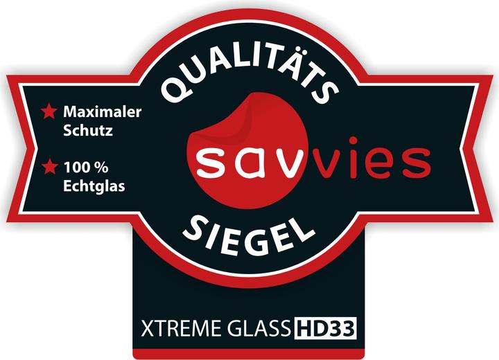 Produktbild Savvies Panzerglas Hartglas Displayschutz (Displayschutz, D3300)