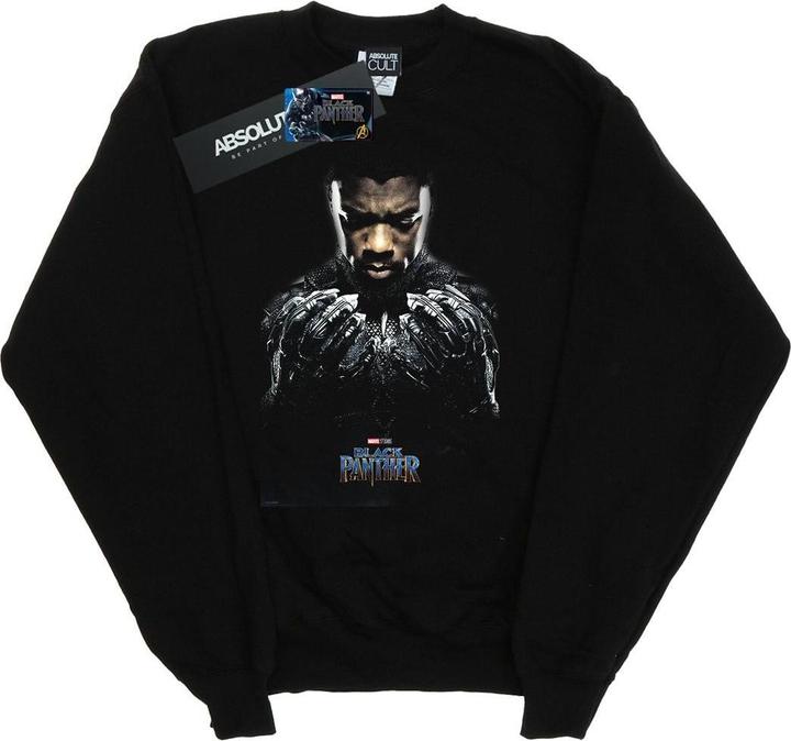 Immagine prodotto Felpa in cotone da uomo Black Panther T'Challa Poster (XL)