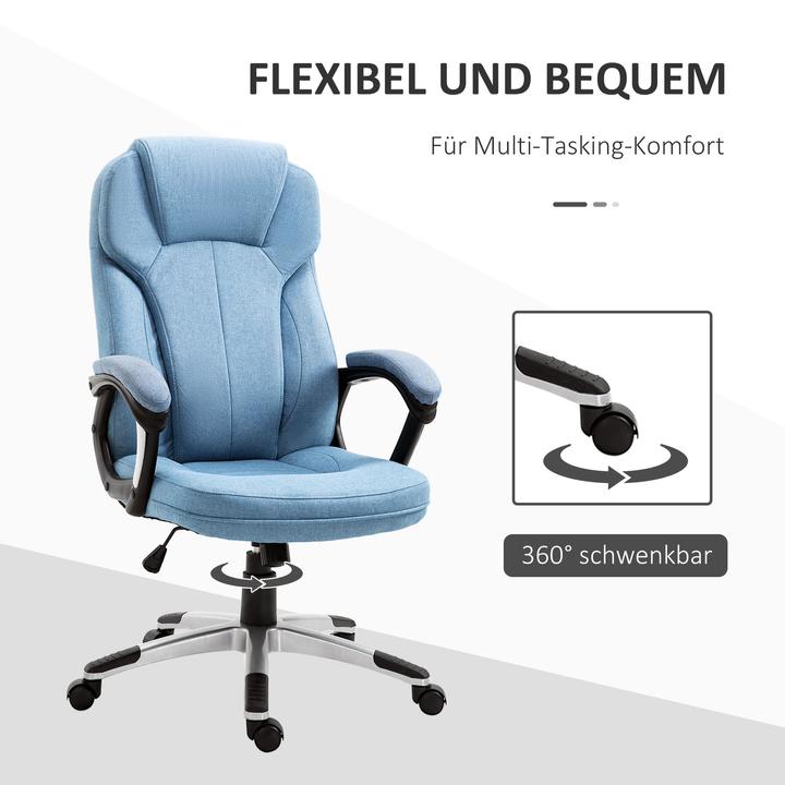 Produktbild Vinsetto Bürostuhl mit Wippfunktion