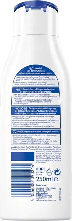 Actual product image NIVEA Floral Love Body Lotion (Body lotion, 250 ml)