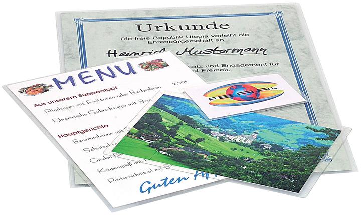 Produktbild General Office Kalt-Laminiertaschen für 5 Blätter DIN A4 (A4)