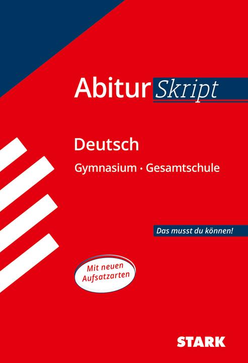 Energie-Label Stark Abi Skript D (Deutsch, 2023)