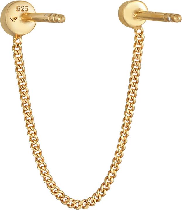 Immagine prodotto Elli Orecchini Orecchini a perno doppi Cristalli Argento 925 (Cristallo di vetro, Argento 925)