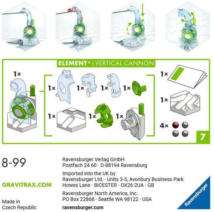 Produktbild Ravensburger GraviTrax Element Vertical Cannon