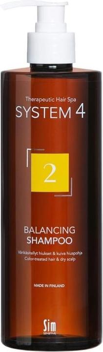 Actual product image System 4 No. 2 Climbazole Shampoo 500 ml (500 ml, Liquid shampoo)
