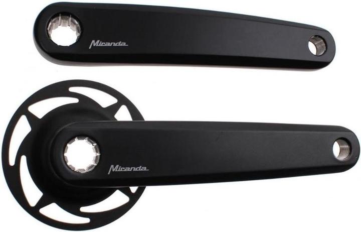 Produktbild Miranda Crankset E-Bike Bosch-2 ISIS Delta 170 mm schwarz (170 mm)