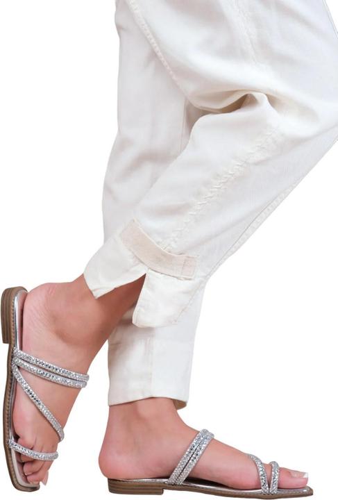 Immagine prodotto Where's That From Dream Sliders Diamante Finta Pelle Piatta Donna (40)
