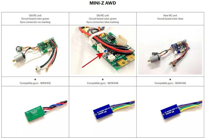Produktbild Kyosho Kreisel Mini-Z Gyro Unit 2.0 MZW446