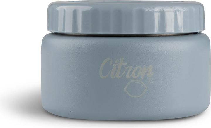Citron Barattolo per alimenti in acciaio inox 250ml blu polvere