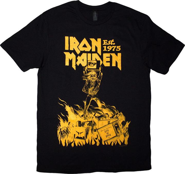 Produktbild Iron Maiden Est. 1975 Holy Smoke Jumbo Yellow (XL)