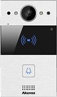 Immagine prodotto Akuvox Video TFE R20A-2 Kit On-Wall, un pulsante, lettore di schede, 2 fili (Cablato)