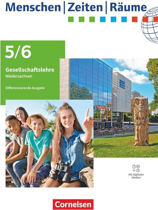 Image du produit Menschen-Zeiten-Räume, Differenzierende Ausgabe - Niedersachsen 2025, 5./6. Schuljahr, Schulbuch (Allemand, Köster, Peterua, Elisabeth/Figge, Alexander/Brokemper, 2025)