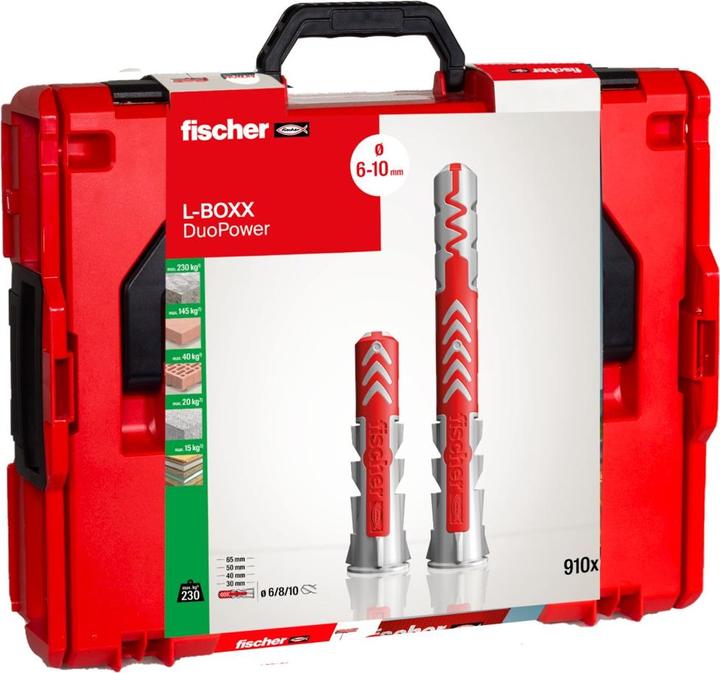 Actual product image Fischer L-BOXX 102 DuoPower (910 pcs.)