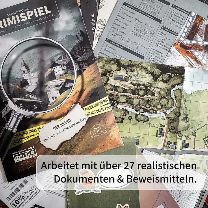 Produktbild Magnificum Der Brand - Ein Dorf und seine Geheimnisse - Krimispiel (Deutsch)