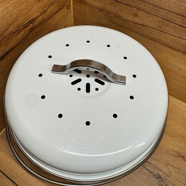 Immagine prodotto neuetischkultur Biomülleimer mit Aktivkohlefilter Landhaus (4.20 l)