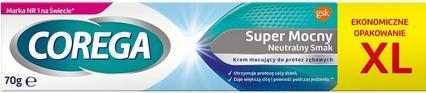 Produktbild Corega Super Powerful Fastening Cream For Toothed Prosthes Natural Taste 70G