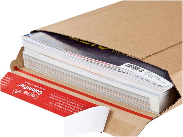 Actual product image Colompac Cardboard envelopes brown C3 from corrugated cardboard, variable (1 x)