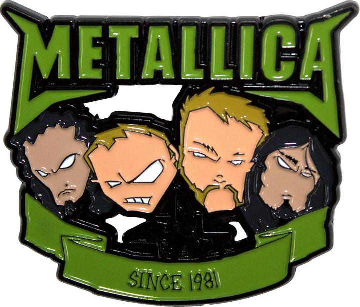 Image du produit Metallica - Badge SINCE HEADS