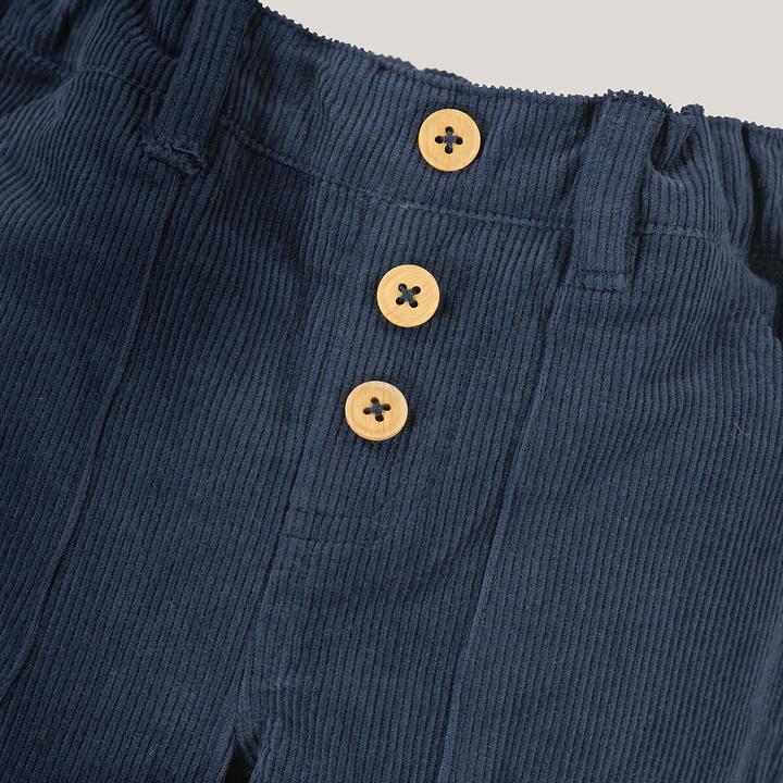 Image du produit La Redoute Collections Pantalon droit en velours côtelé avec doublure en jersey (86)