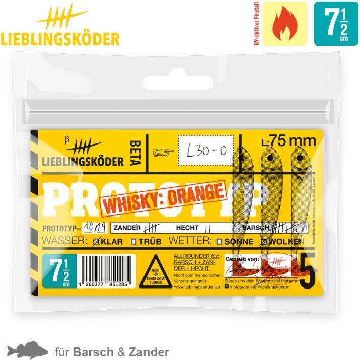 Produktbild Lieblingsköder Fischköder WHISKY ORANGE (7.50 cm)